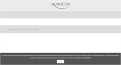 Desktop Screenshot of gruppocoin.it